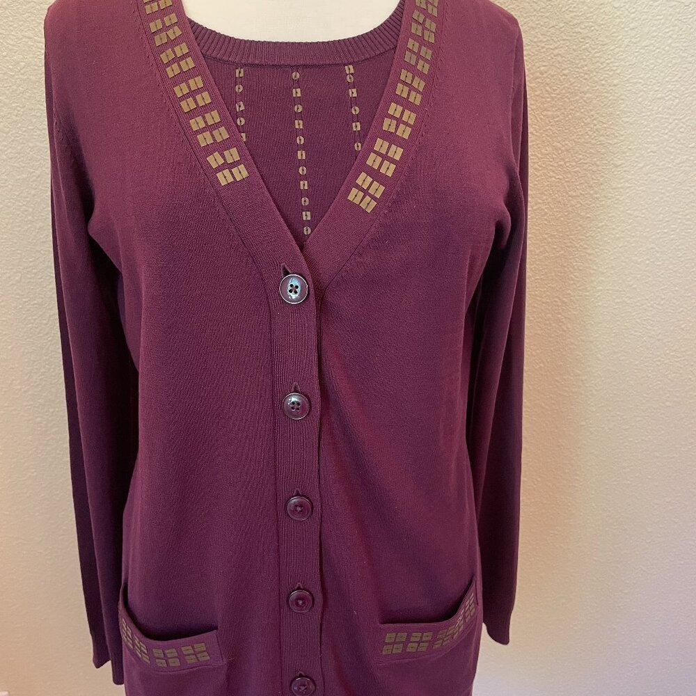 Pendleton Silk Blend Twin Sweater Set